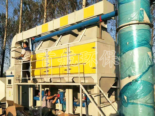 催化燃烧设备施工